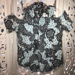 EXPRESS off the shoulder blouse.